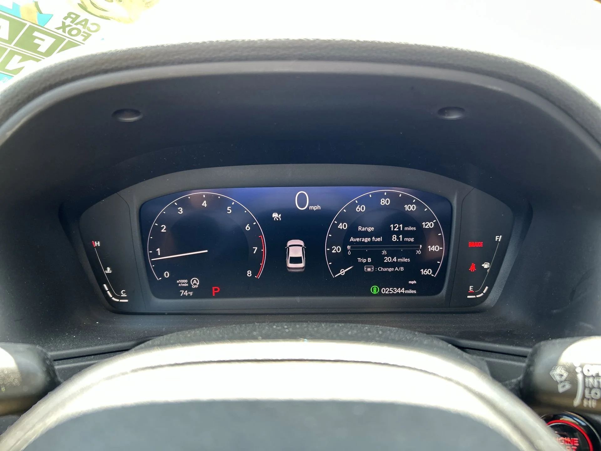 Used 2023 Lunar Silver Metallic Honda EX image 10