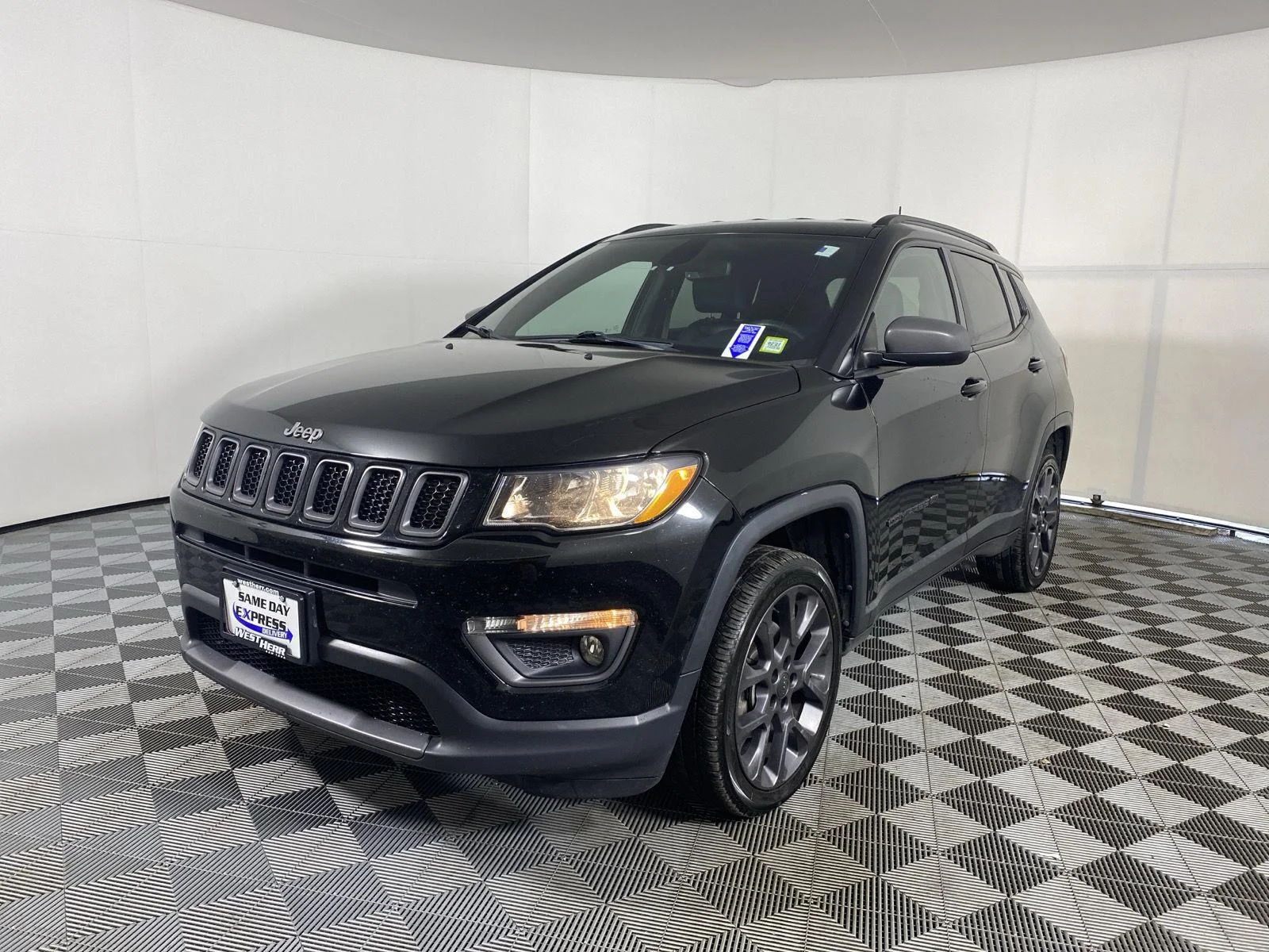 Used 2021 Diamond Black Crystal Pearlcoat Jeep 80th Anniversary image 18