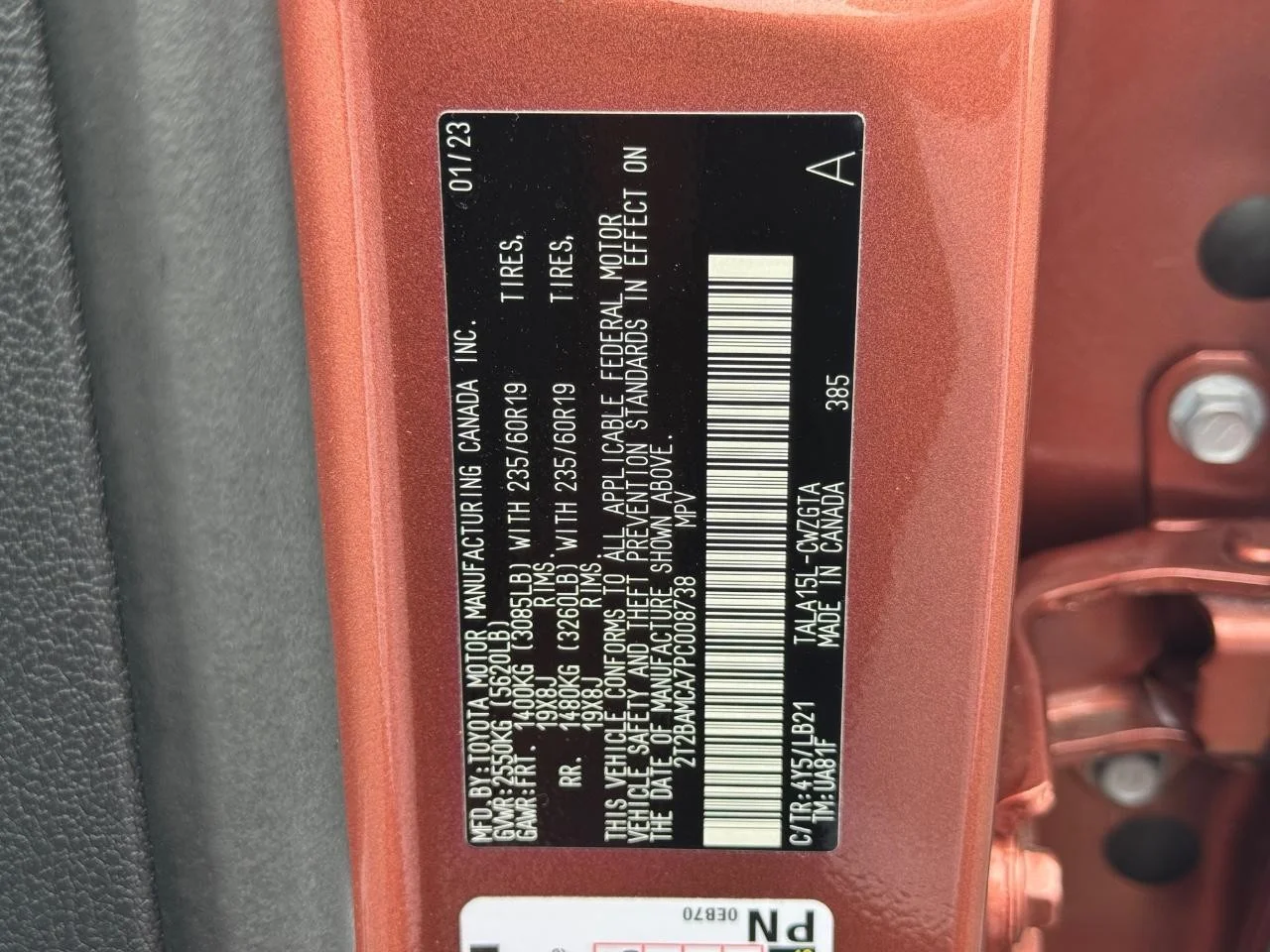 Used 2023 Copper Crest Lexus Premium image 27