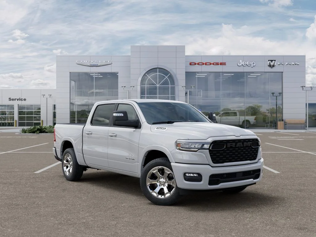 New 2026 Bright White Clear-Coat Exterior Paint RAM Big Horn/Lone Star image 5