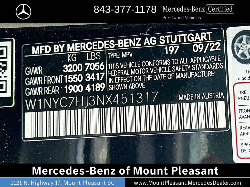 Certified Used 2022 Black Mercedes-AMG G 63 AMG® image 33