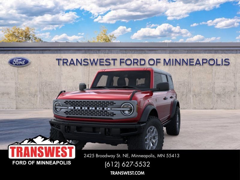 New 2025 Red Ford Badlands image 2