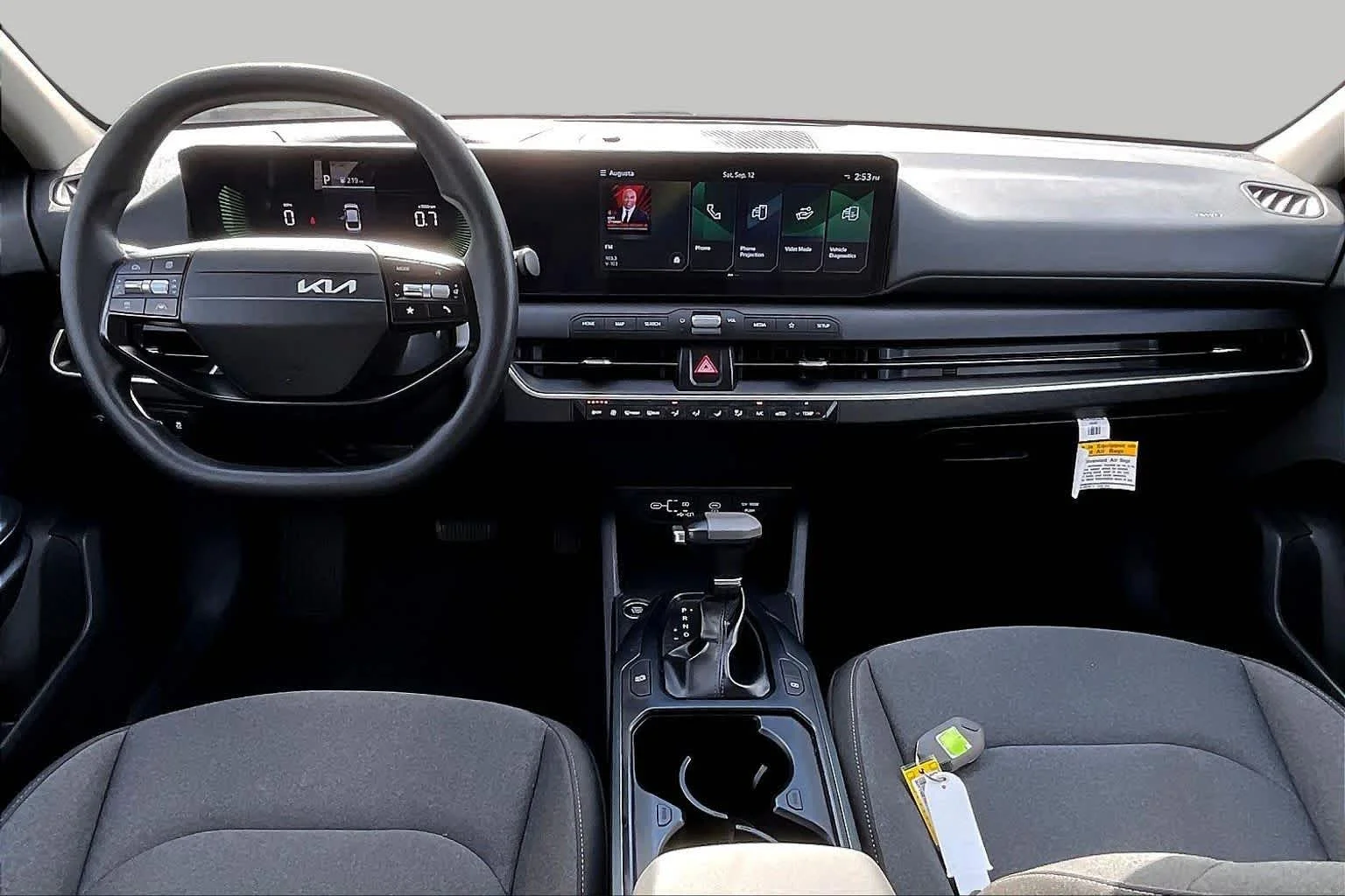 Used 2025 Aurora Black Pearl Kia LX image 15
