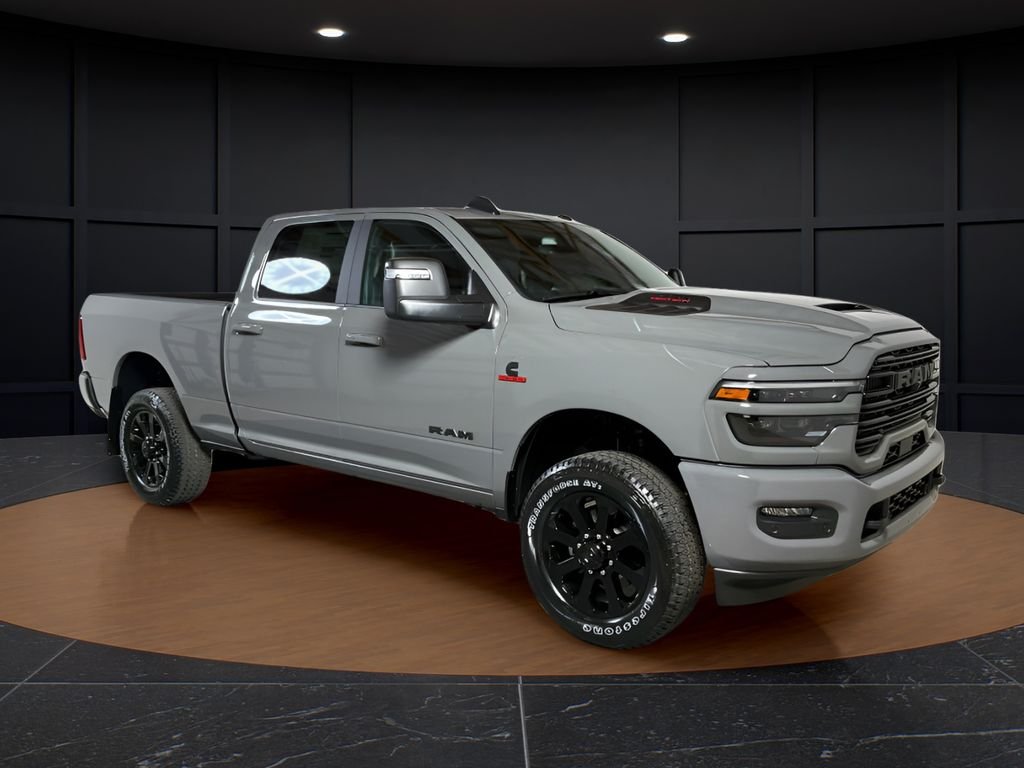 New 2027 Ceramic Gray Clear-Coat Exterior Paint RAM Laramie image 7