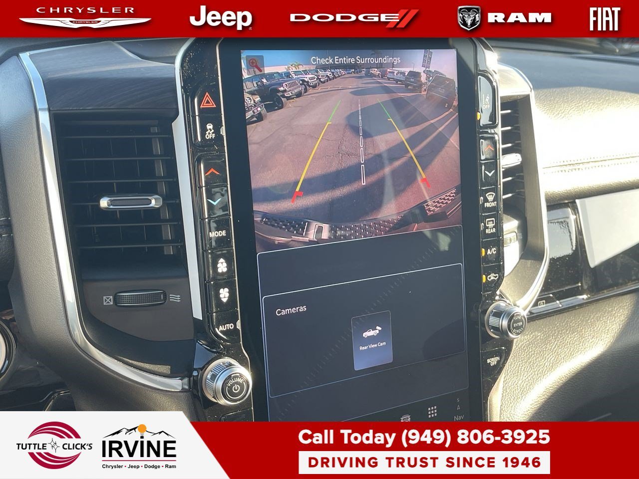 New 2026 Forged Blue Metallic Exterior Paint RAM Laramie image 25