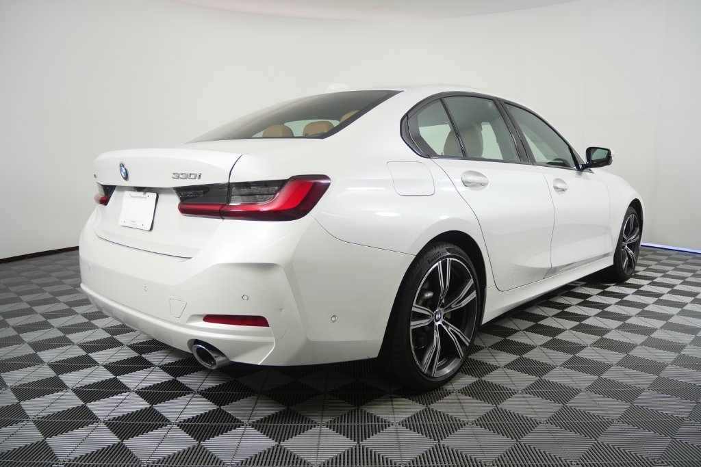 Certified Used 2023 White Metallic BMW 330i xDrive image 4