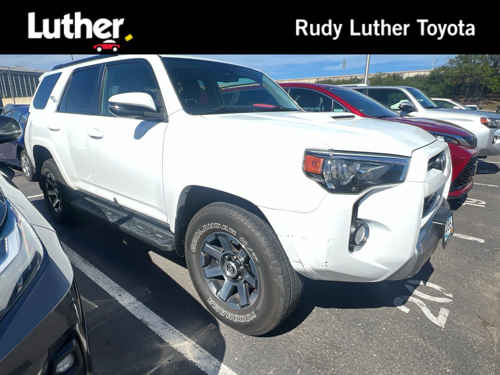 Used 2020 Super White Toyota TRD Off Road Premium image 1