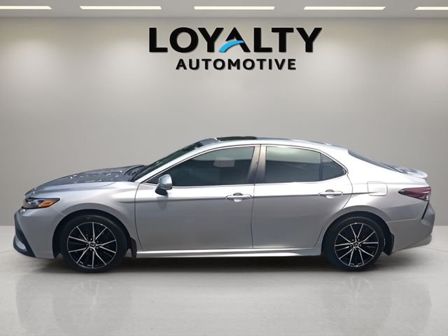 Used 2023 Silver Toyota SE image 2