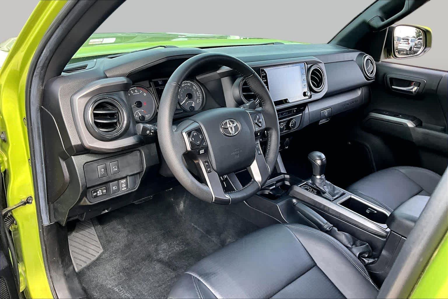Used 2023 Electric Lime Metallic Toyota TRD Off Road image 17