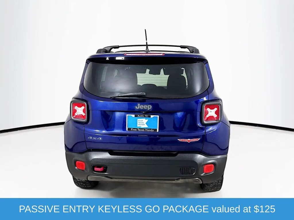 Used 2016 Jetset Blue Jeep Trailhawk image 7