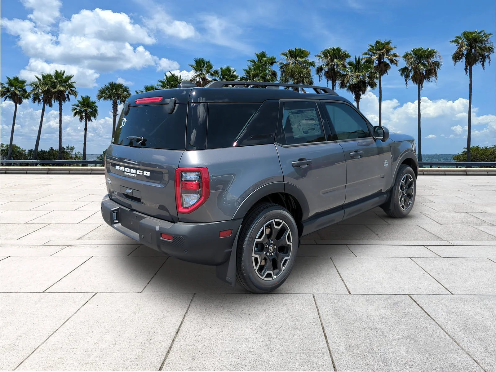 New 2026 Carbonized Gray Metallic Ford Outer Banks® image 7