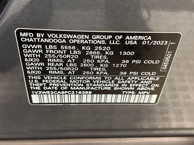 Certified Used 2023 Gray Volkswagen 3.6L V6 SE w/Technology image 29