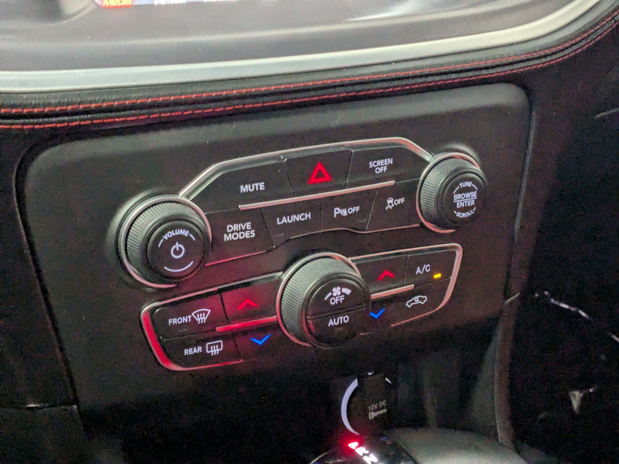 Used 2021 Pitch Black Clearcoat Dodge Scat Pack image 17