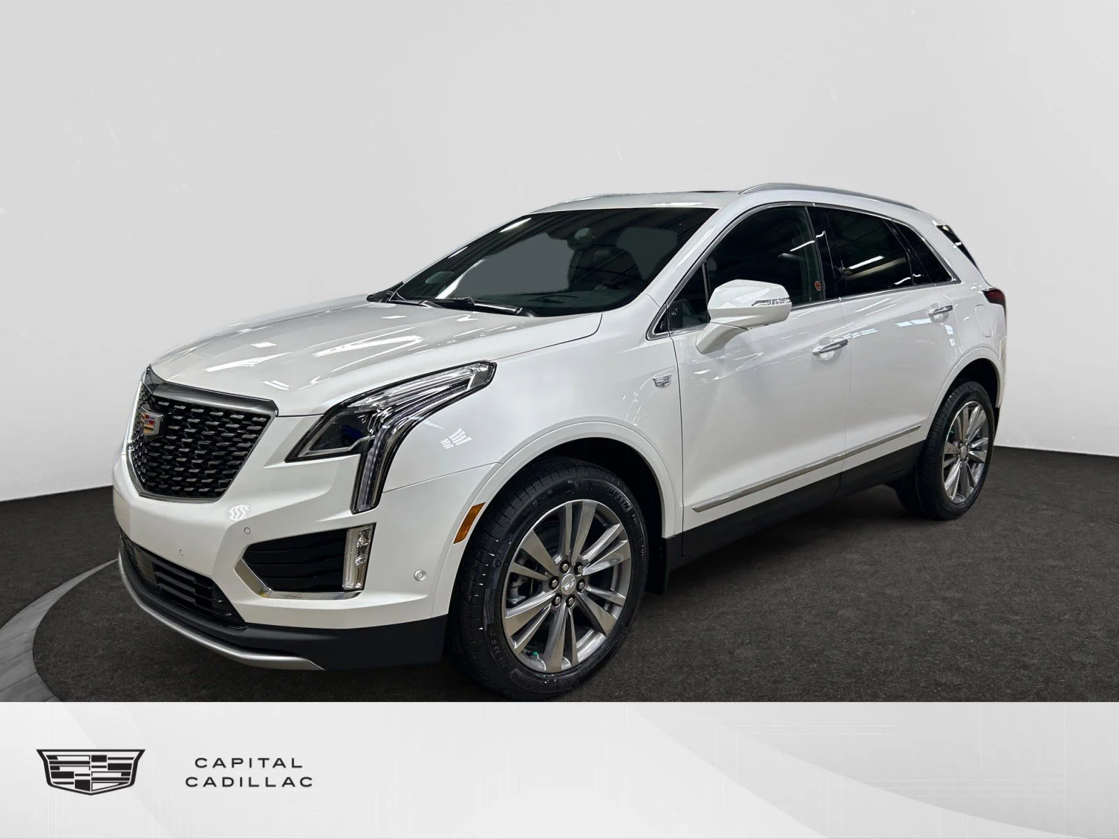 New 2026 Crystal White Tricoat Cadillac AWD Premium Luxury image 1
