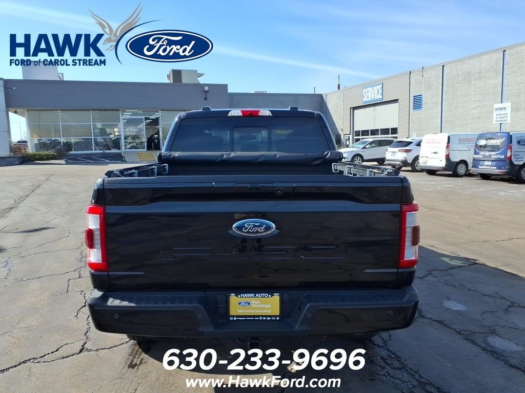 Used 2022 Black Ford Lariat image 6
