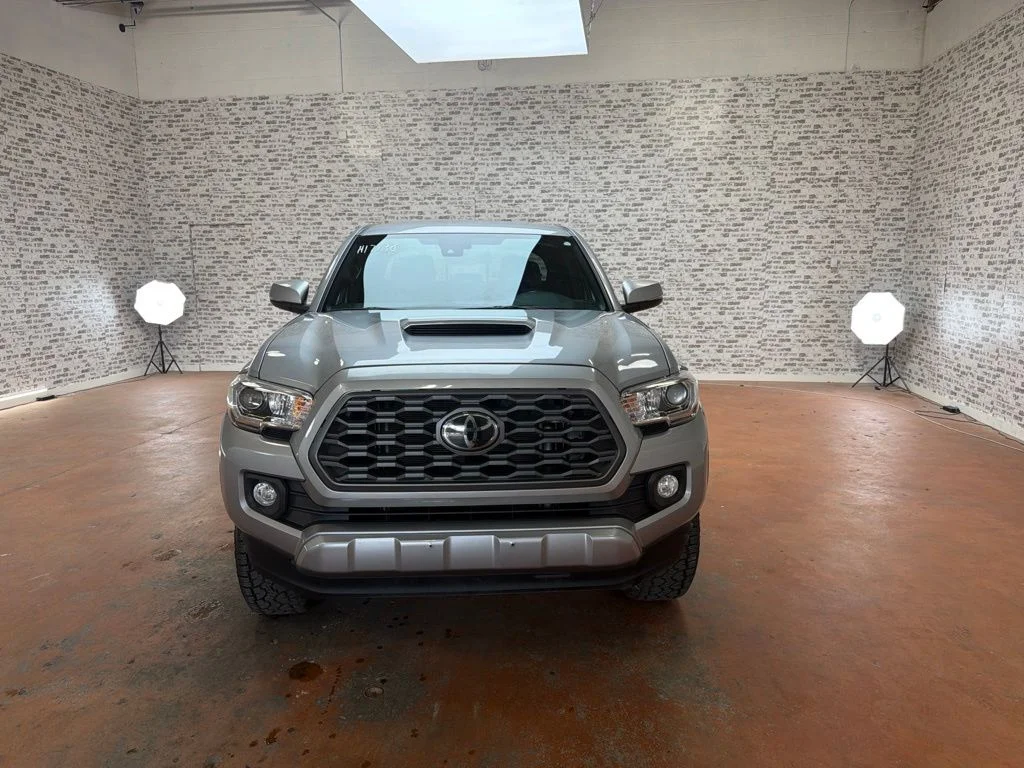 Used 2021 Silver Sky Metallic Toyota TRD Sport image 2