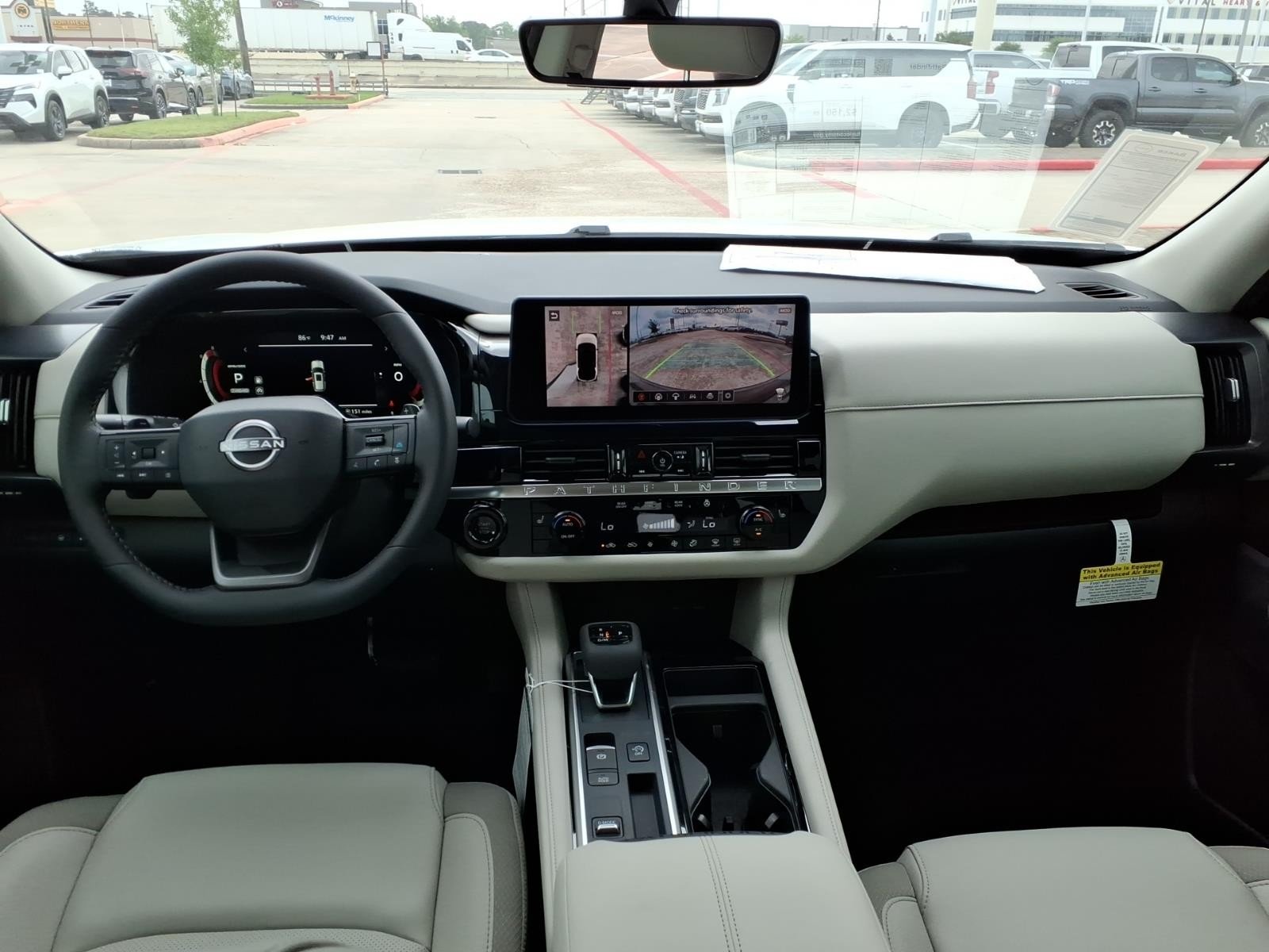 2026 Nissan Pathfinder SL White at Robbins Nissan