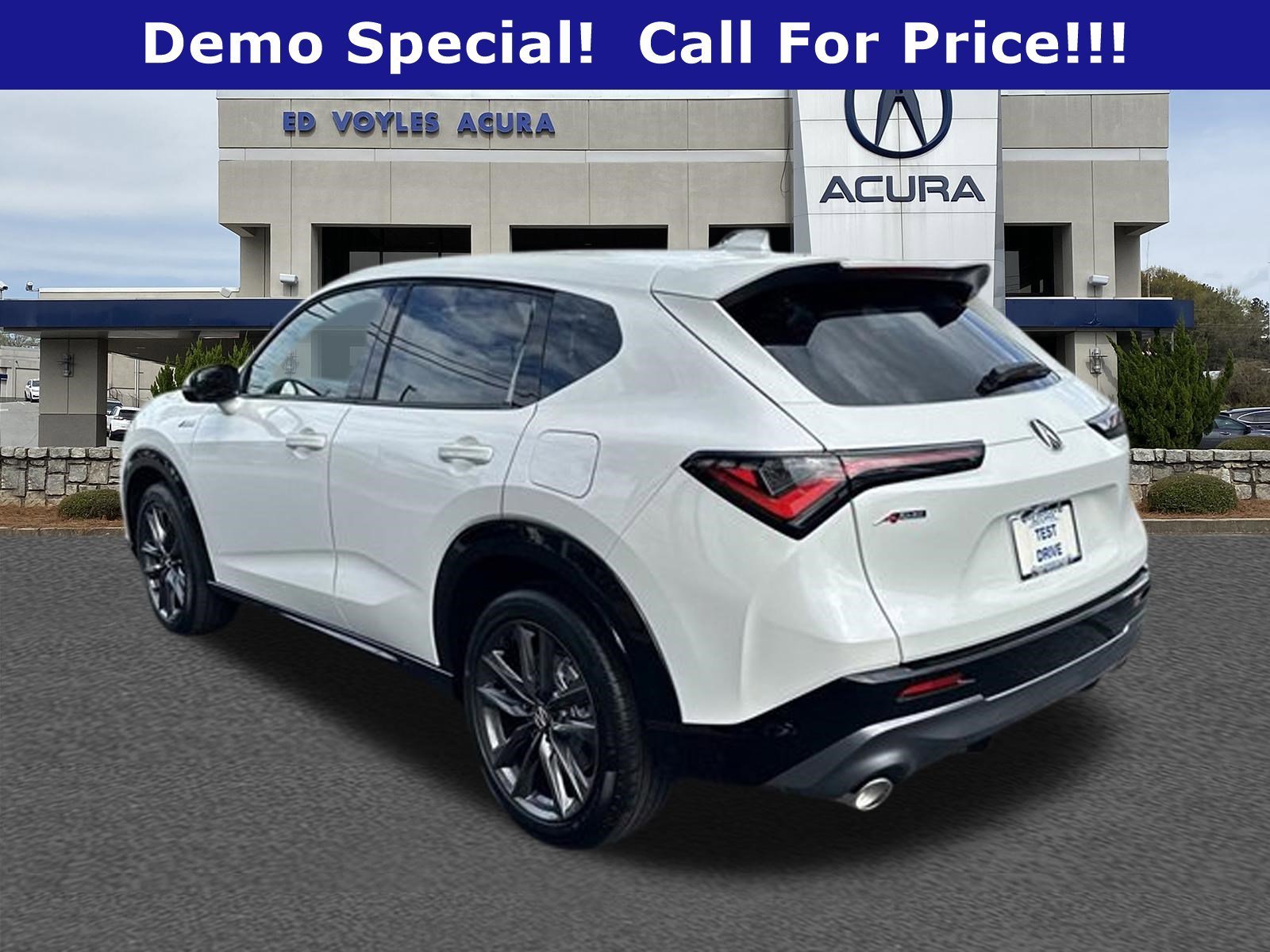 Used 2025 Platinum White Acura w/A-Spec Package image 7