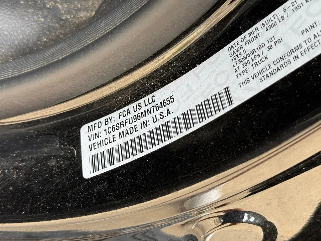 Used 2021 Black Ram TRX image 10