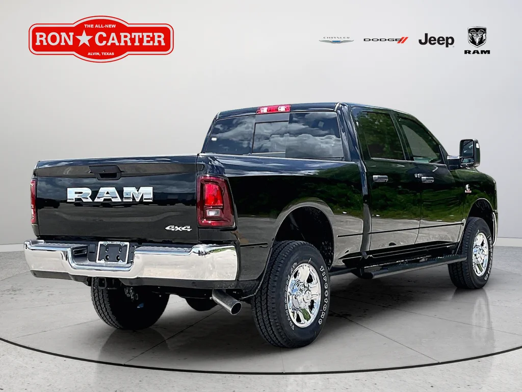 New 2026 Diamond Black Crystal Pearlcoat RAM Tradesman image 5