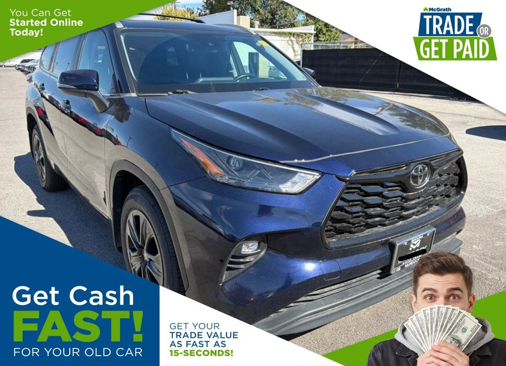 Used 2023 Blue Toyota XLE image 1