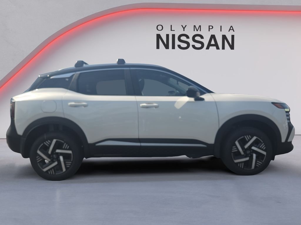 New 2026 Aspen White TriCoat / Super Black Two-tone Nissan SV image 6