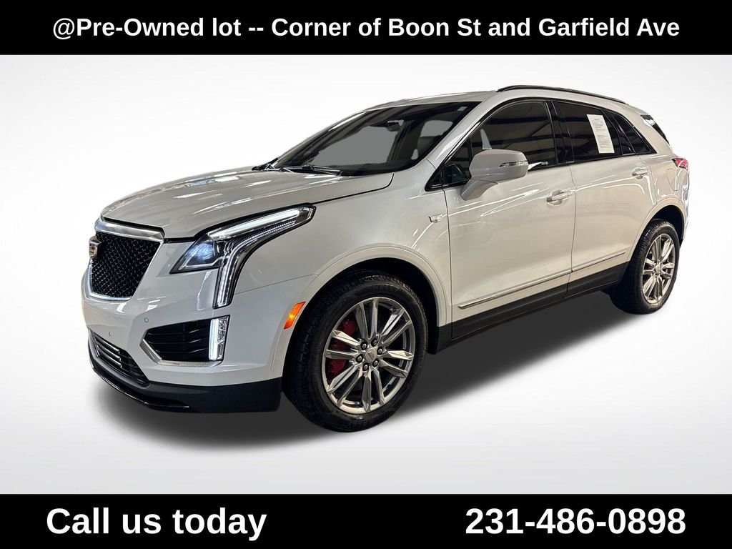 Used 2024 White Cadillac Sport image 1
