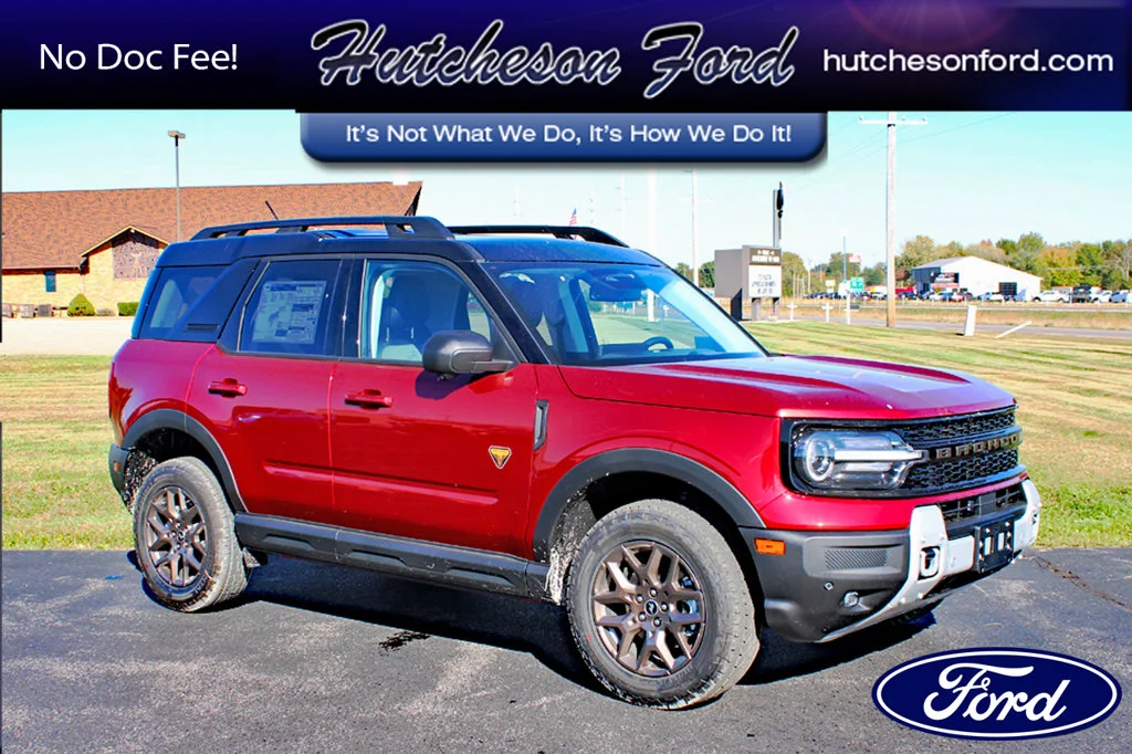 New 2026 Ruby Red Metallic Tinted Clearcoat Ford Badlands® image 1