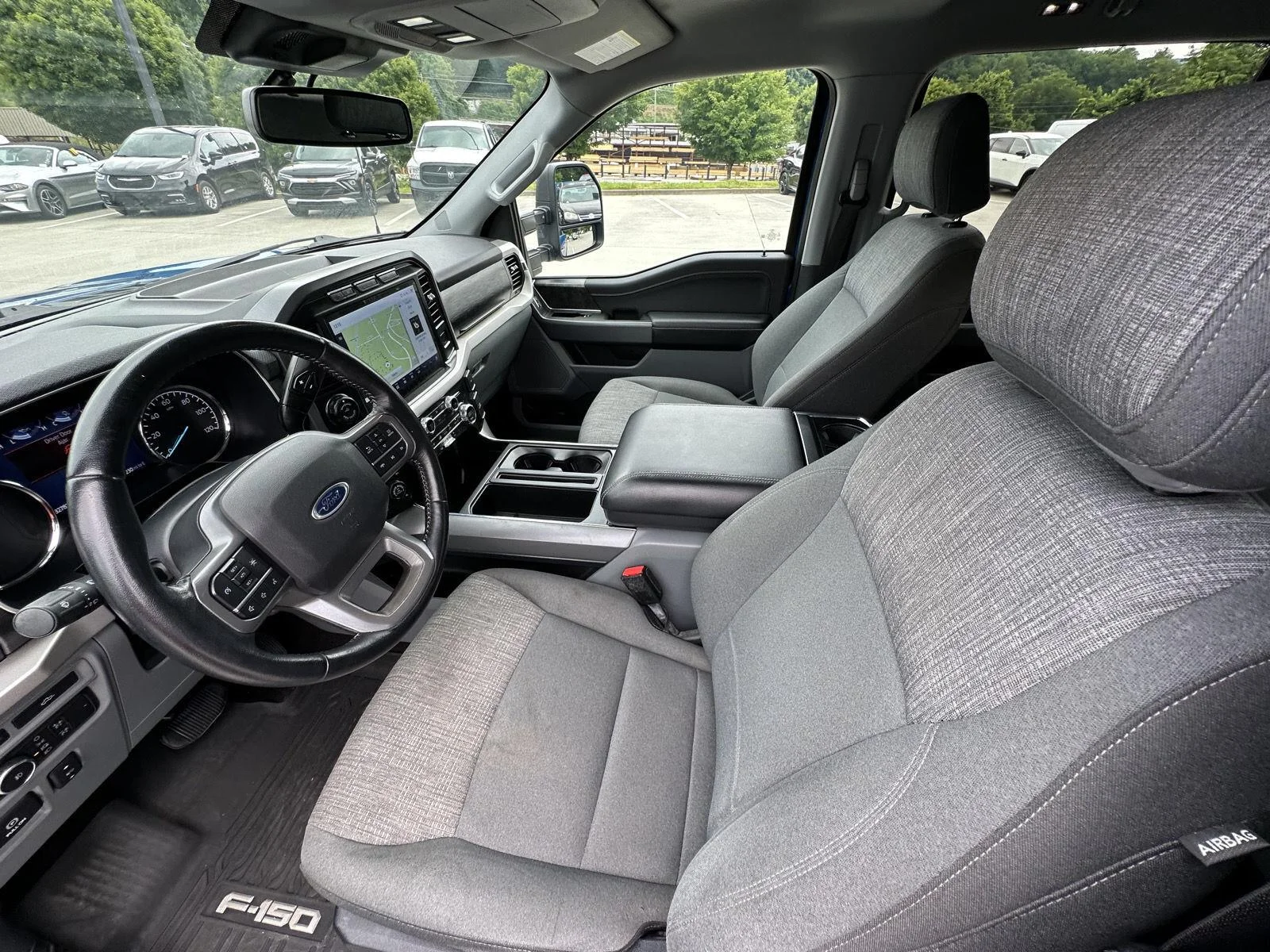 Used 2021 Velocity Blue Metallic Ford XLT image 10