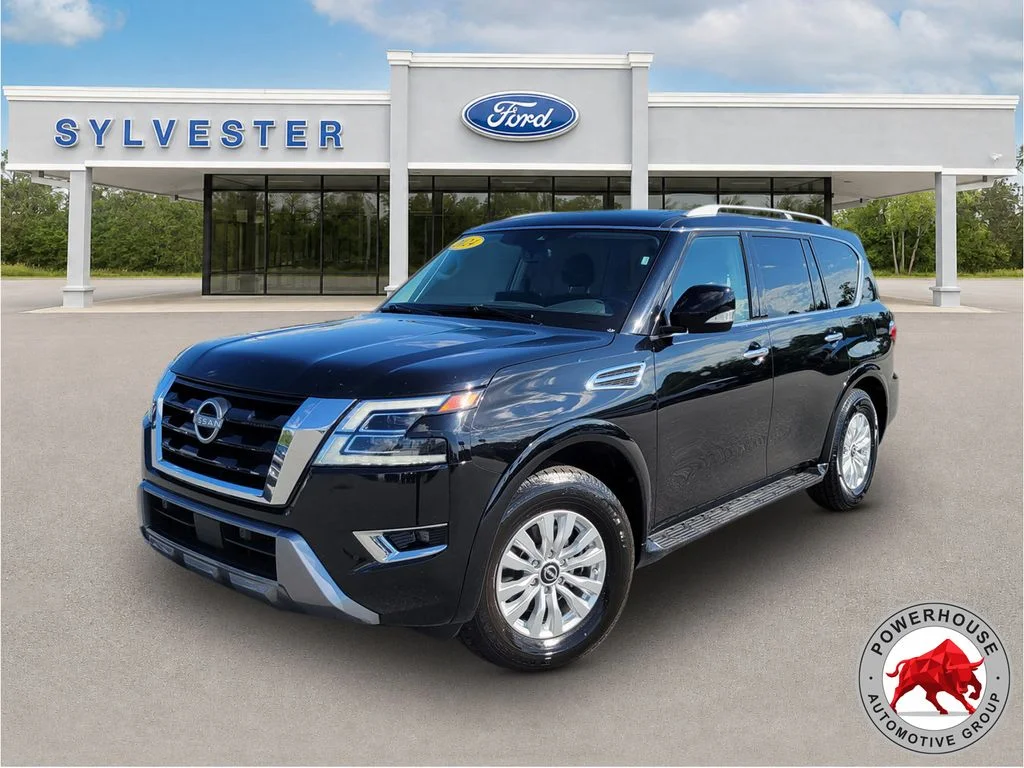 Used 2024 Black Nissan SV image 1