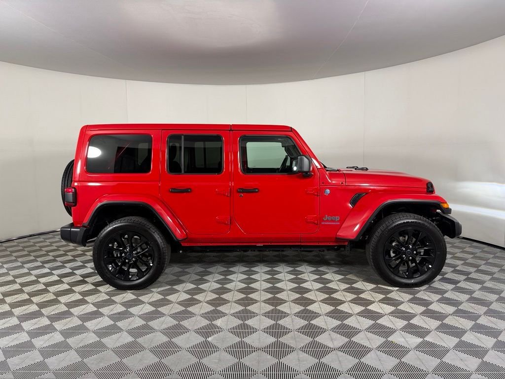 Certified Used 2025 Red Jeep Sahara 4xe image 6