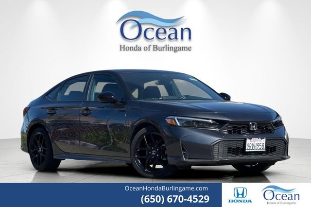 Used 2025 Meteorite Gray Metallic Honda Sport image 1