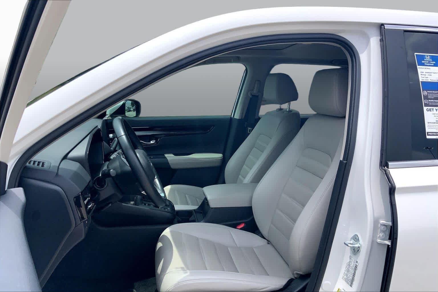 Used 2025 Platinum White Pearl Honda EX-L image 8