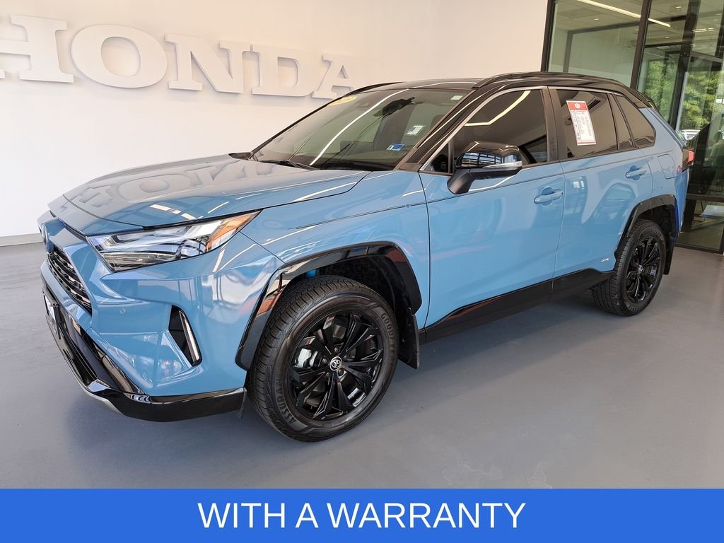 Used 2023 Blue Toyota XSE image 3