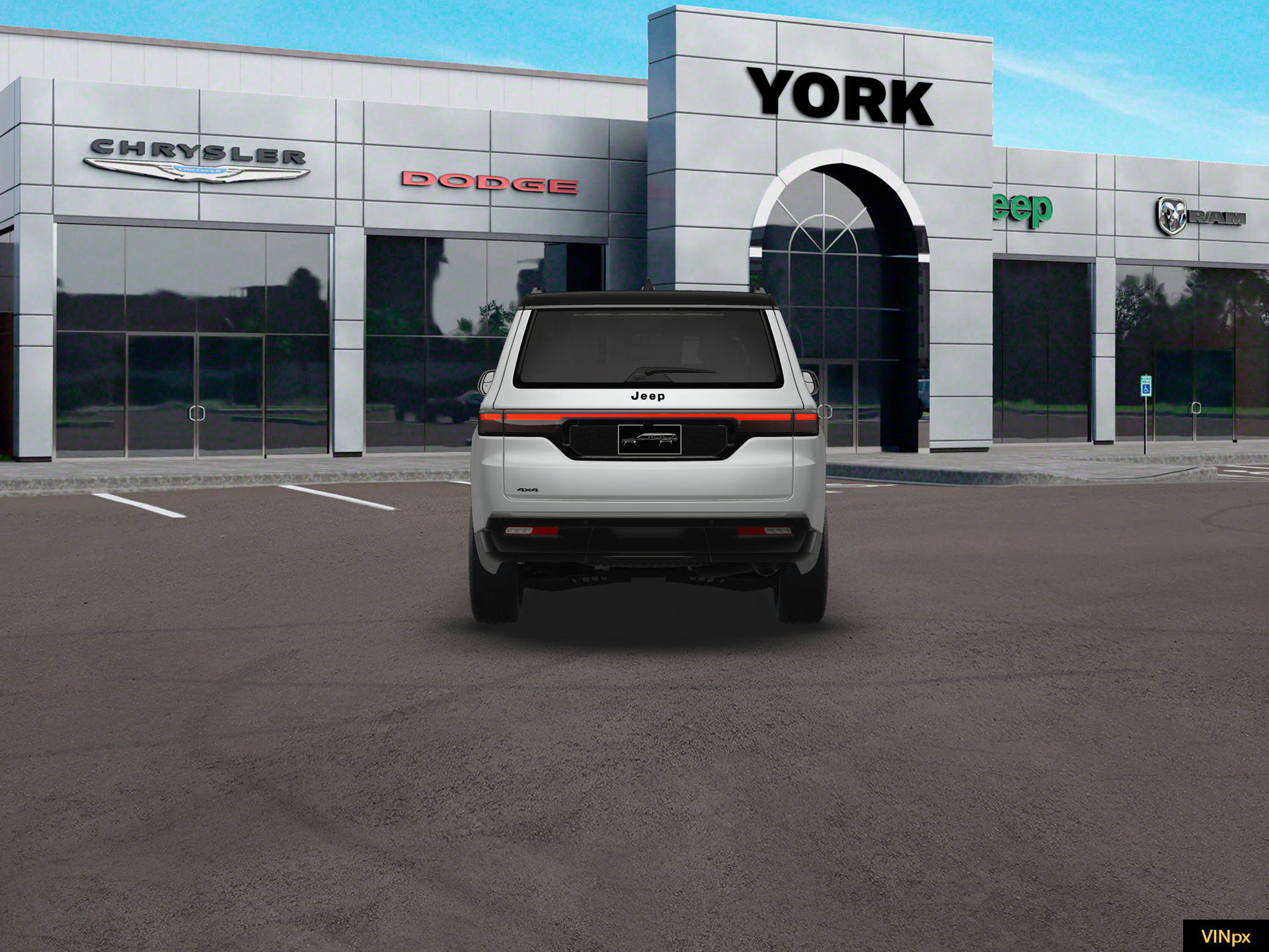 New 2026 Bright White Clearcoat Jeep Summit Reserve image 6