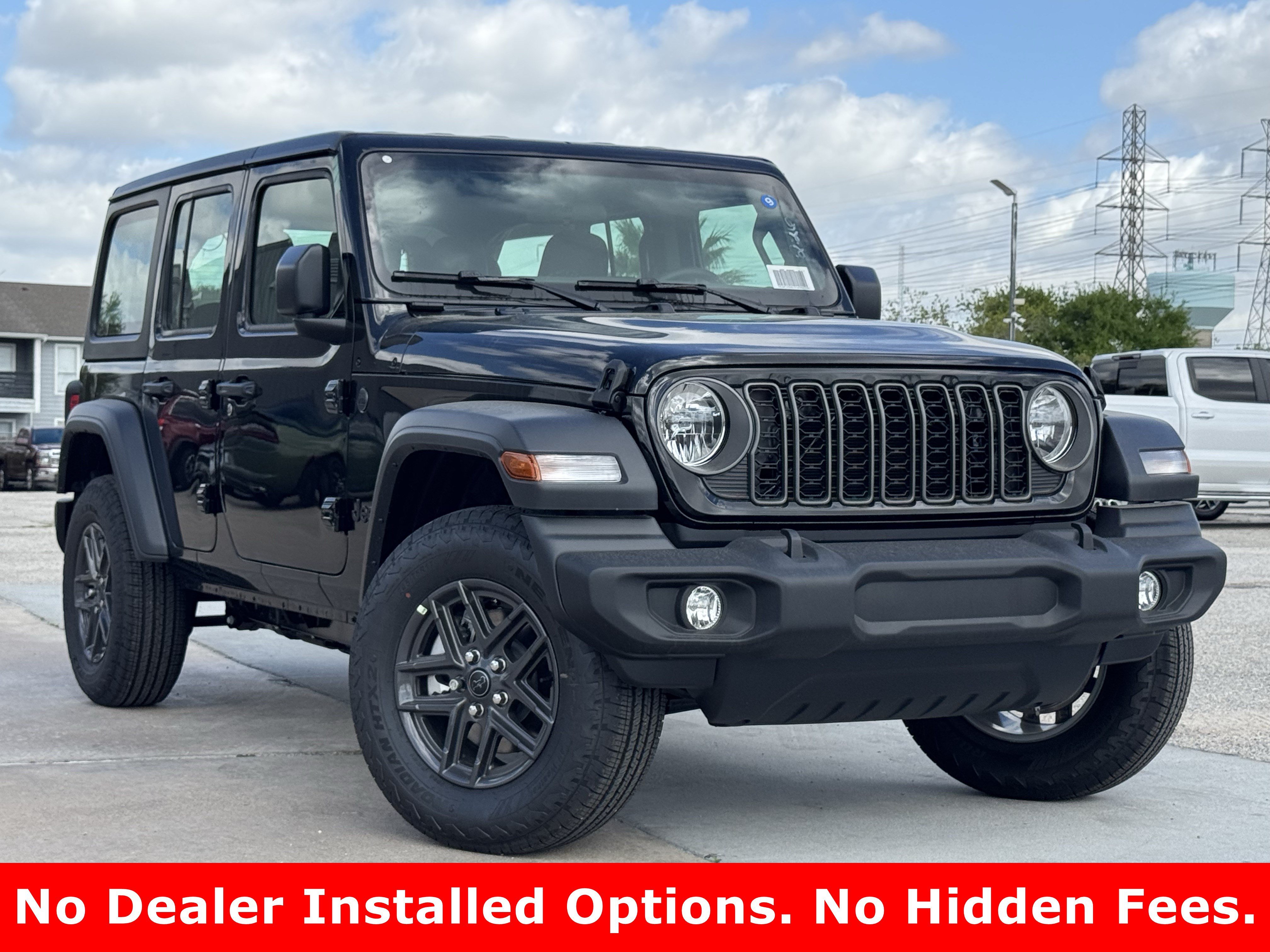 New 2026 Black Clear-Coat Exterior Paint Jeep Sport image 2
