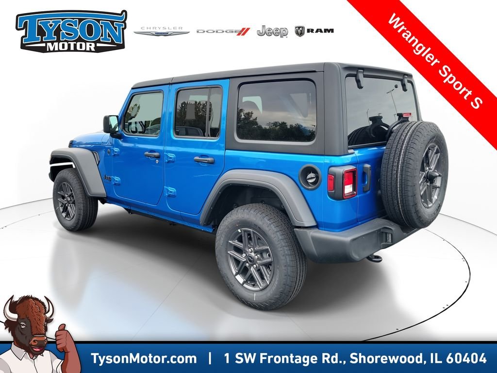 New 2026 Hydro Blue Pearlcoat Jeep Sport S image 3