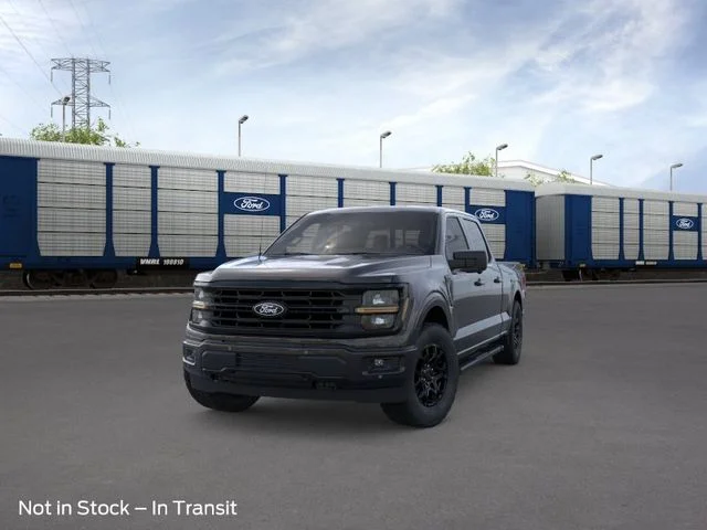 New 2026 Agate Black Metallic Ford XLT image 2