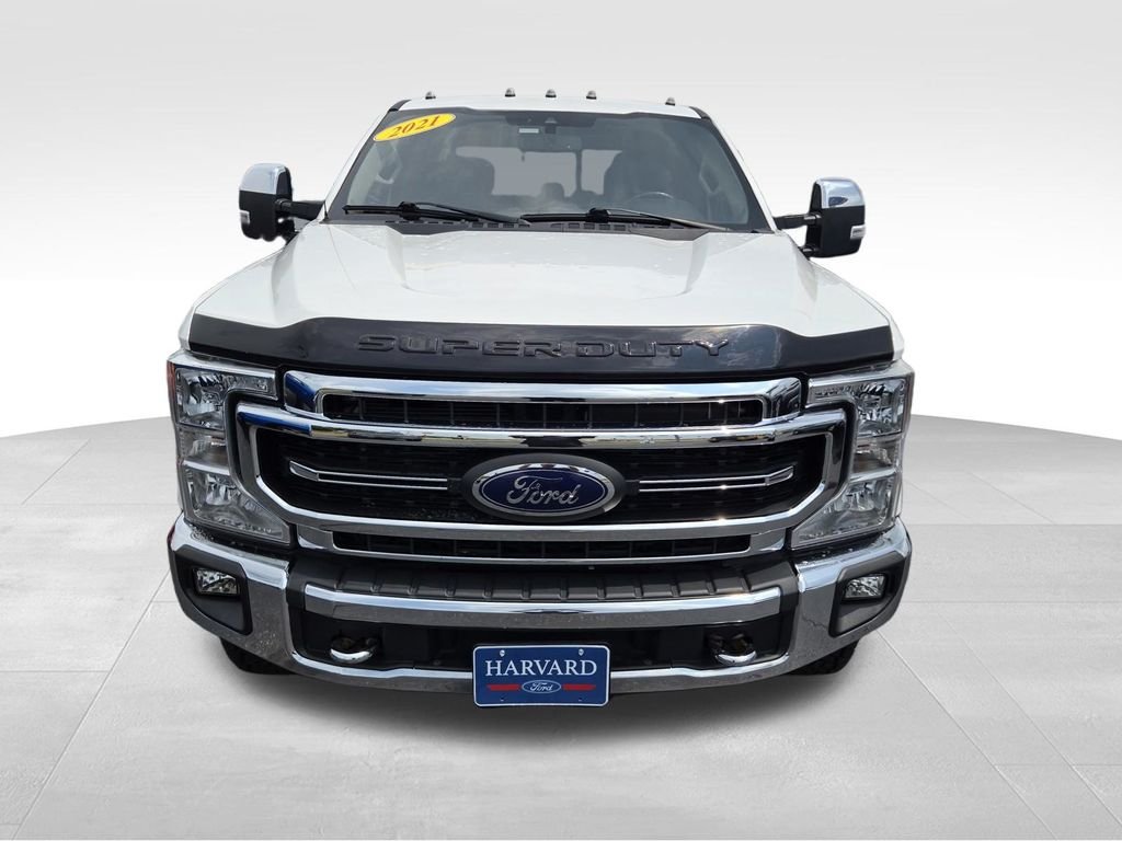 Certified Used 2021 Oxford White Ford Lariat image 2