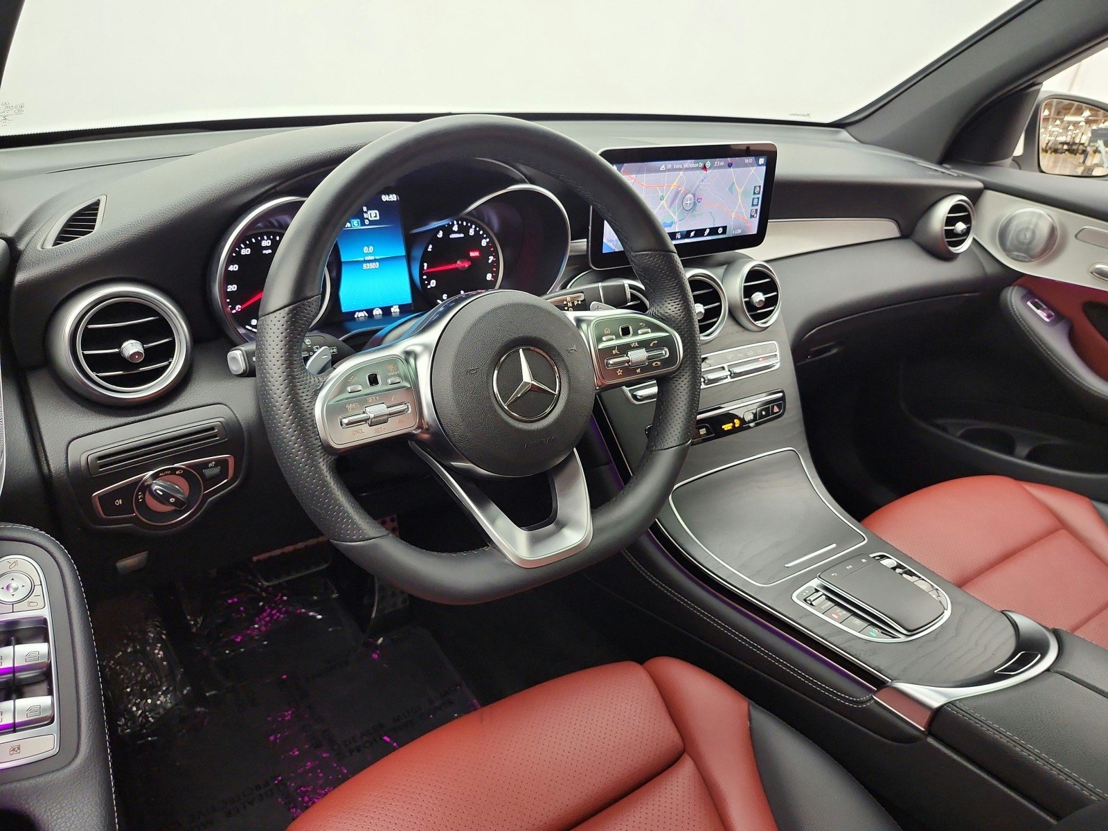 Used 2021 Polar White Mercedes-Benz GLC 300 4MATIC® SUV image 14