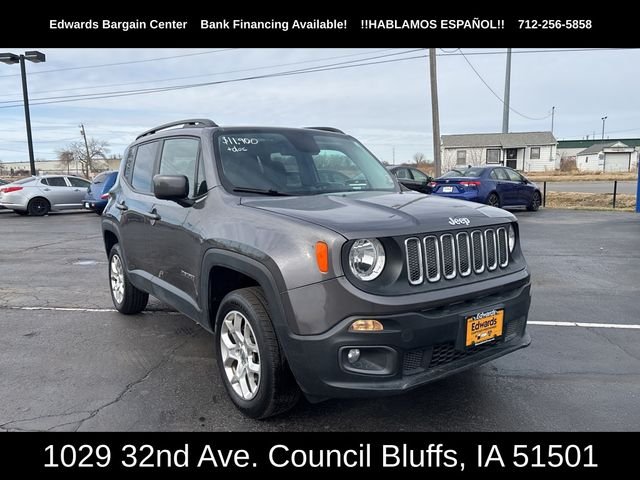 Used 2017 Jeep Renegade Latitude with VIN ZACCJBBB1HPE66983 for sale in Council Bluffs, IA