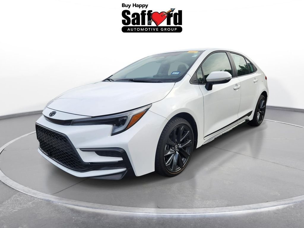 Used 2024 White Toyota SE image 1