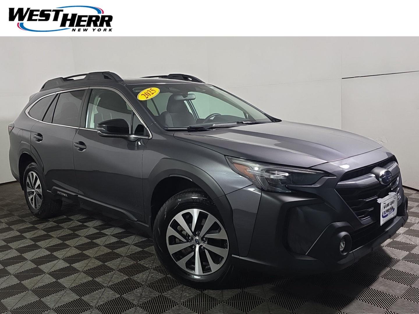 Used 2025 Magnetite Gray Metallic Subaru Premium image 1