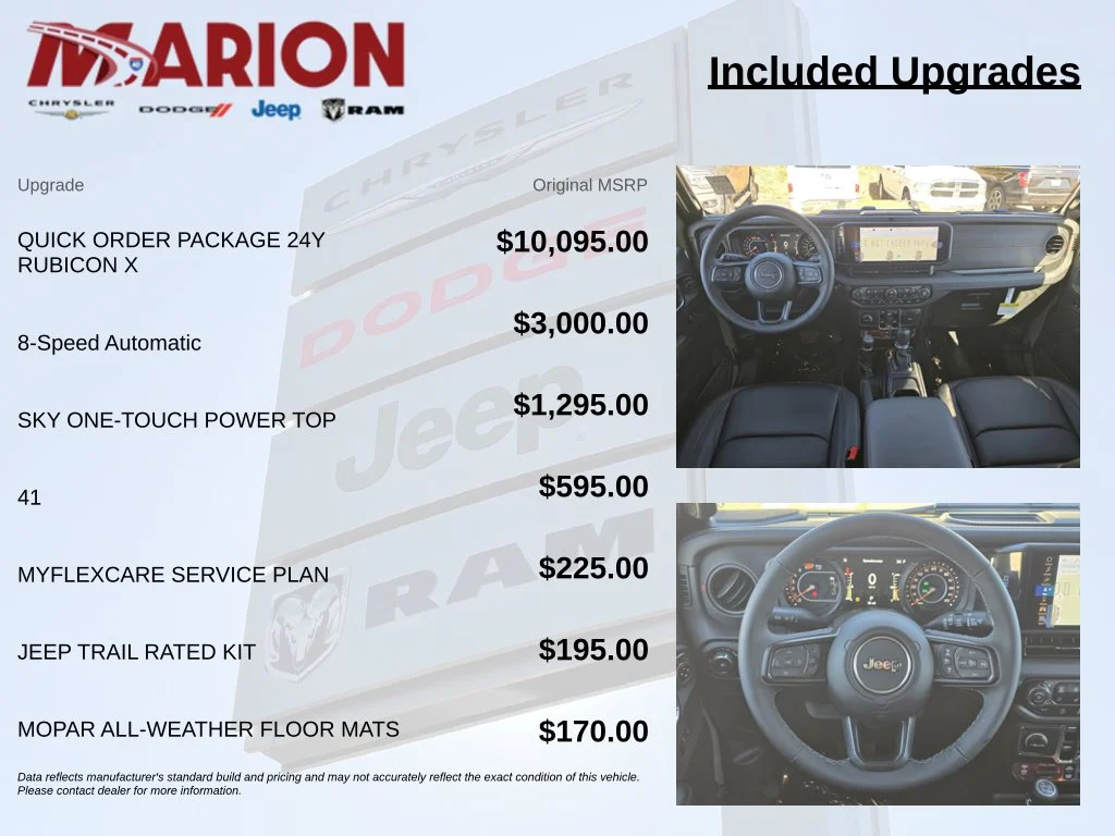 New 2027 Green Jeep Rubicon X image 9