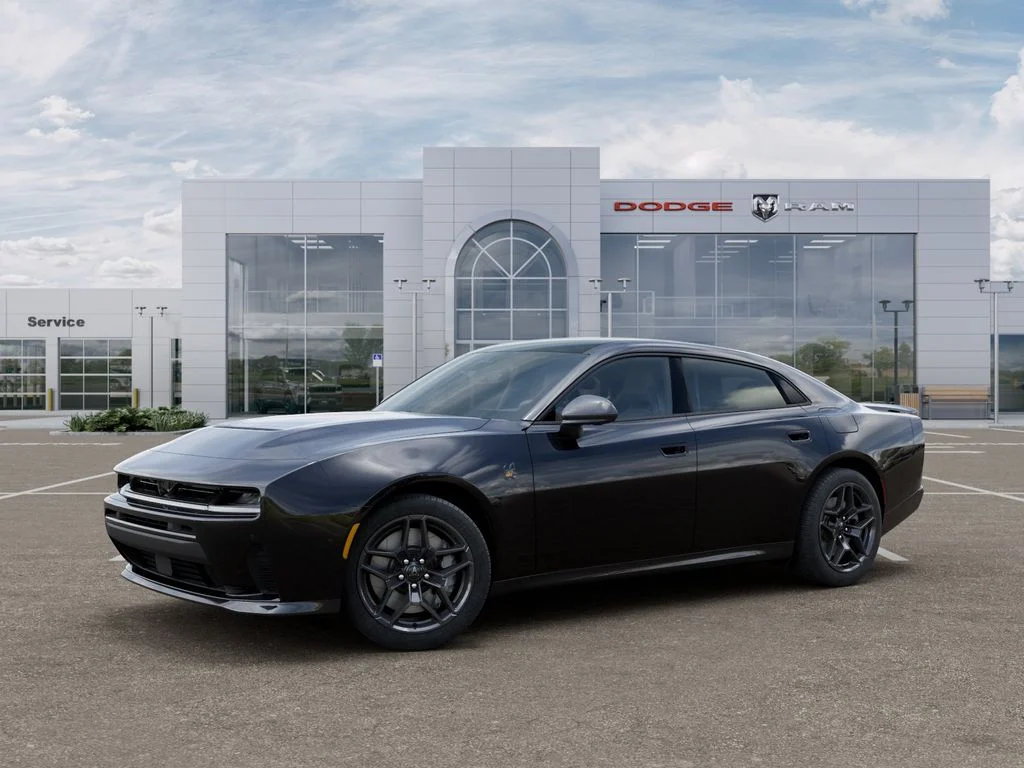 New 2026 Diamond Black Crystal Pearlcoat Dodge Scat Pack Plus image 2