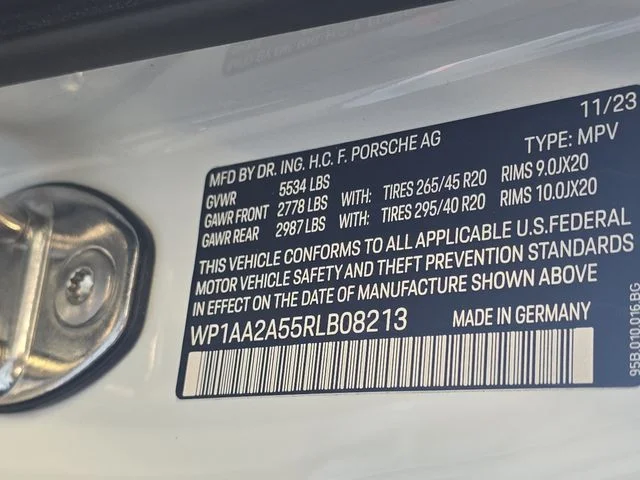 Used 2024 White Porsche  image 37