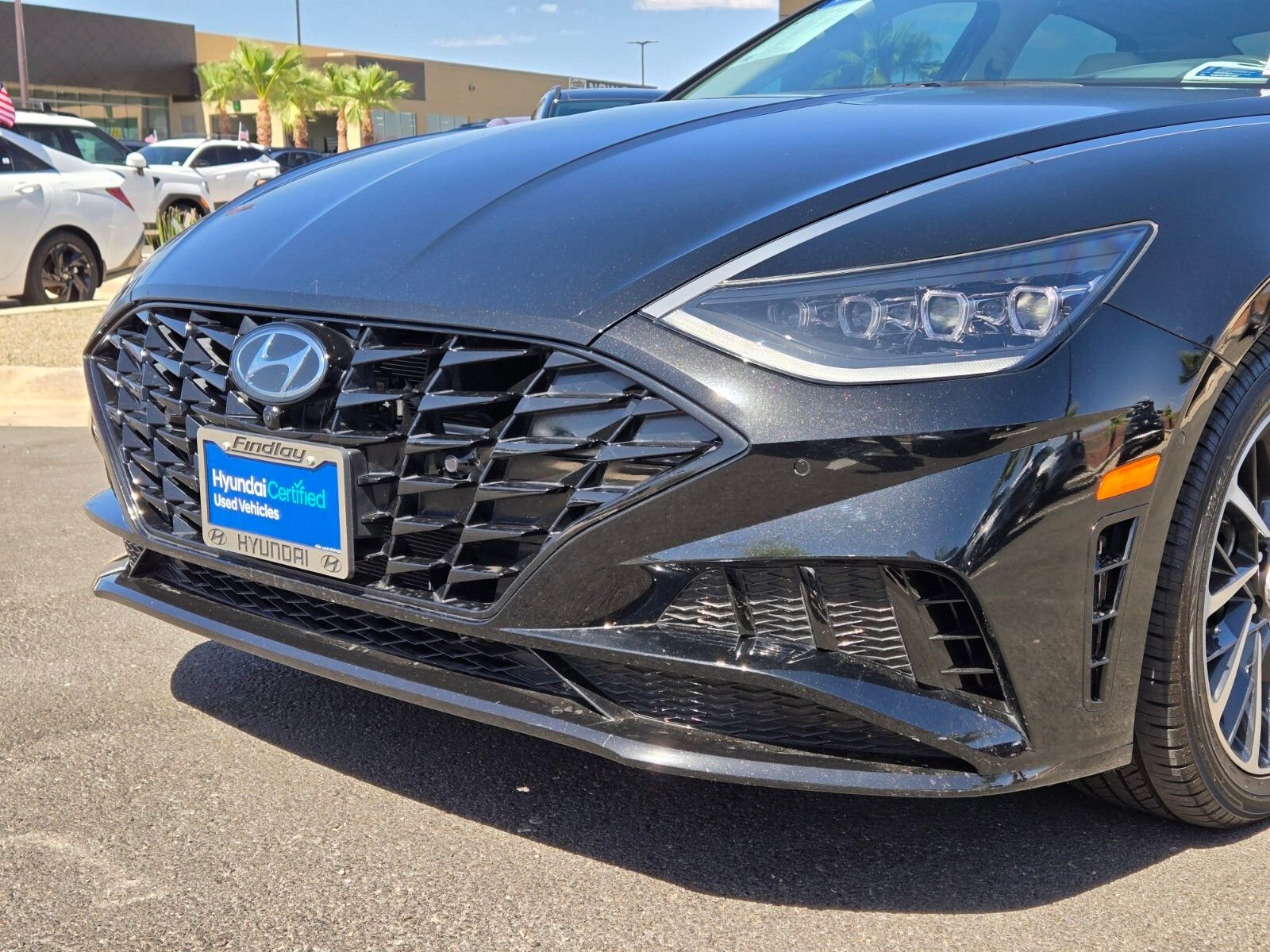 Certified Used 2022 Black Hyundai Limited image 8
