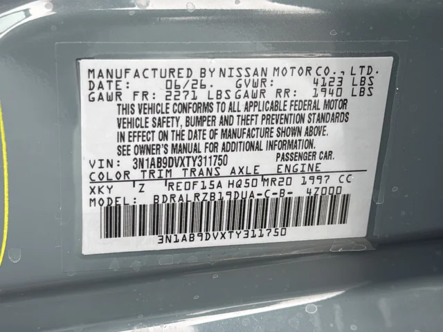 New 2026 Gray Nissan SR image 33