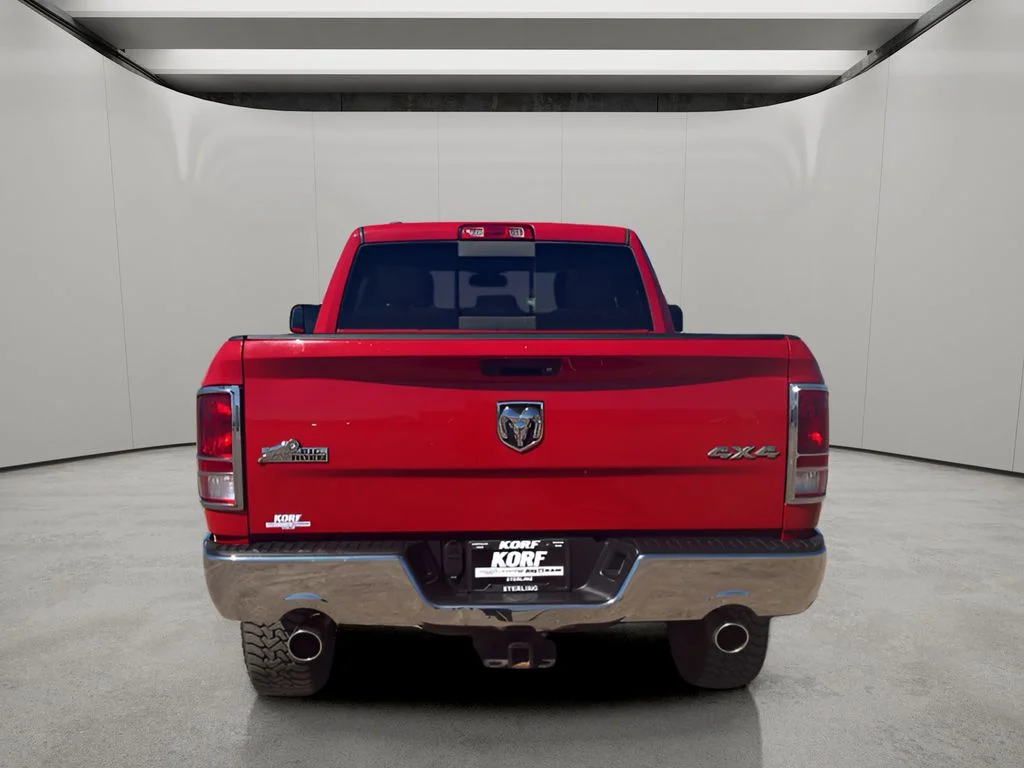 Used 2016 Flame Red Clearcoat Ram Big Horn image 4