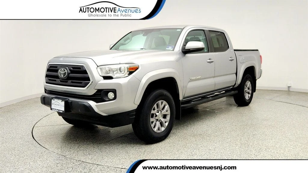 Used 2019 Silver Sky Metallic Toyota 4WD SR5 Double Cab 5